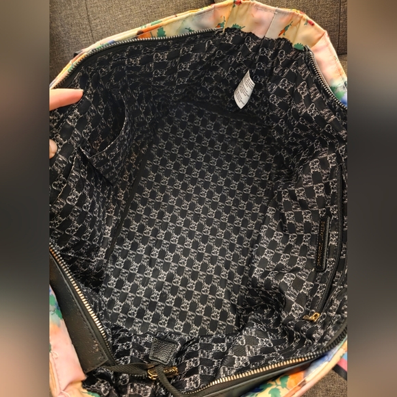 Betsey Johnsin Floral Quilted Weekender Bag - Picture 6 of 8